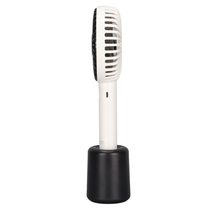 Portable Handheld Fan 3 Levels Automatic Shaking Head USB Rechargeable