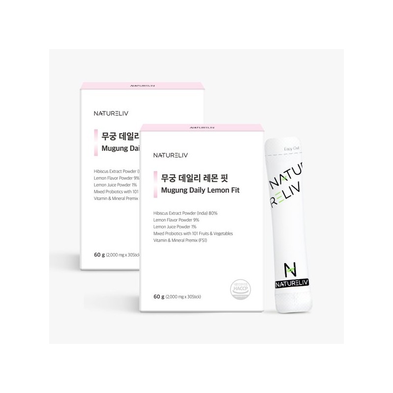 Lap on Lab 네이쳐리브 무궁 데일리 레몬핏 Naturereve Mugung Daily