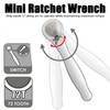 Gasea 28 in 1 Ratchet Set, 1/4" Right Angle Screwdriver