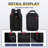 Omebaige Premium 1200D Nylon Clarinet Case with Built-In Backpack Straps,