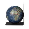 TROIKA Bookglobe Single Metal Bookend Diameter 13 cm Magnetic Balanced