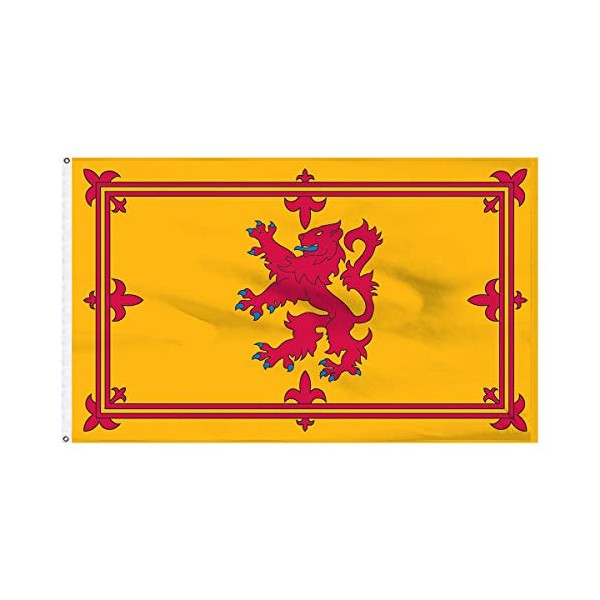 Super Tough USA-Made Scotland Royal Lion Rampant Flag 4ft x
