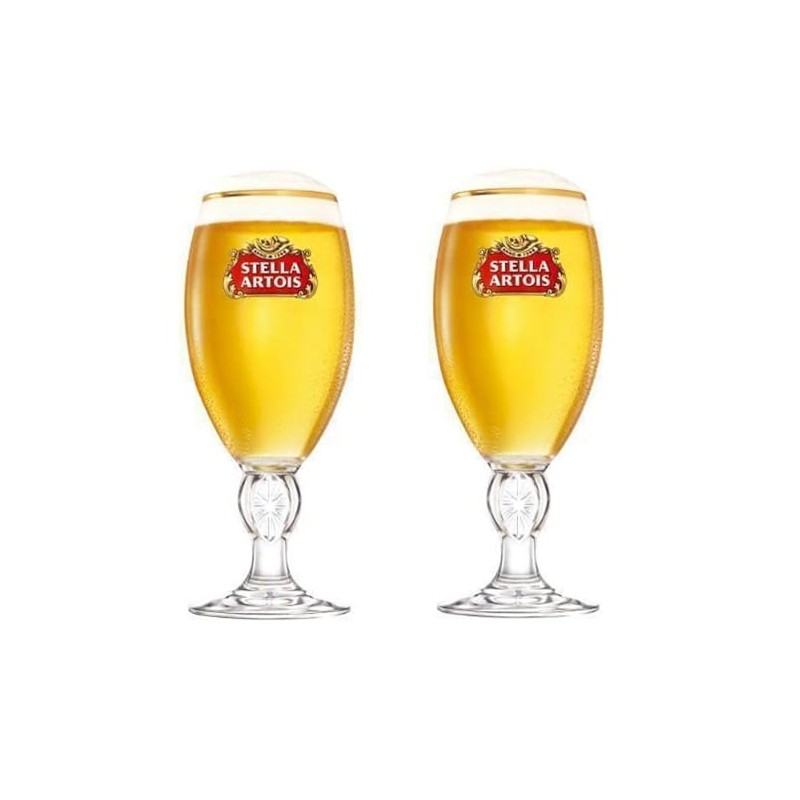 Stella Artois 500 ml Tulip Beer Glass - Set of