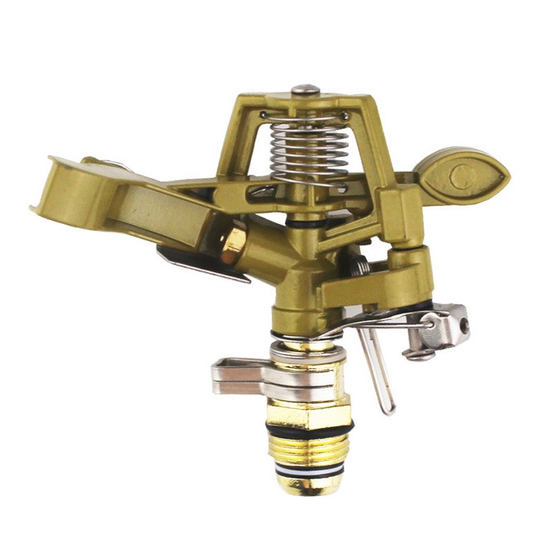 Impact Sprinkler on Retractable Tripod Base, Heavy Duty Zinc Alloy