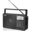ZHIWHIS Shortwave Radio with Bluetooth, AM FM SW Portable Receiver