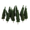 100 Pieces Model Trees Scenery Miniature Railroad Diorama Layout Architecture