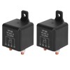 2 Sets 12V Starter Relay Switch 4Pin 200A SPST Heavy