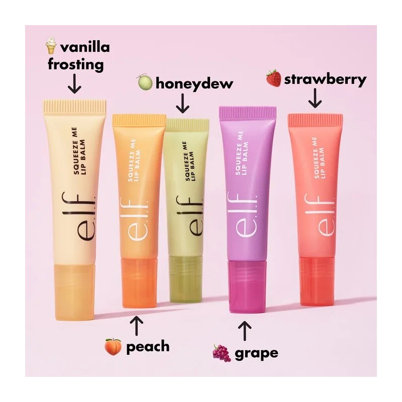 Elf Squeeze Lip Balm Bálsamo Labial Tono Strawberry