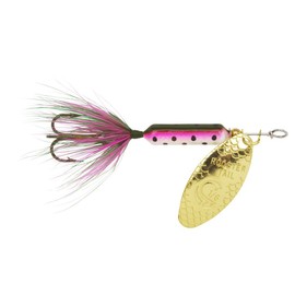 Yakima Bait Wordens Original Rooster Tail Spinner Lure, Rainbow, 3/8-Ounce