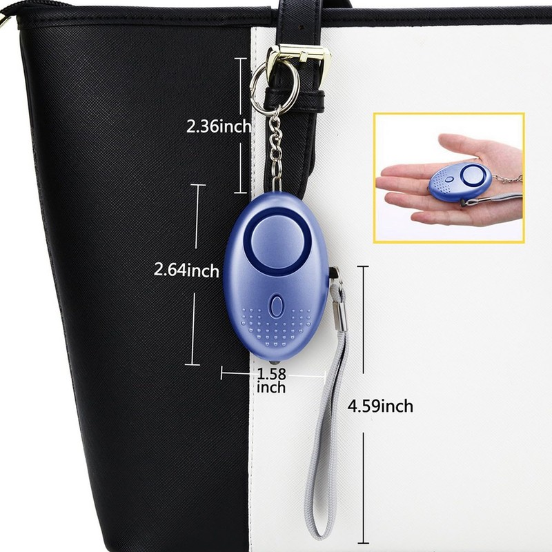 Tactical Scorpion Gear R1 Self Defense 130dB Personal Alarm w