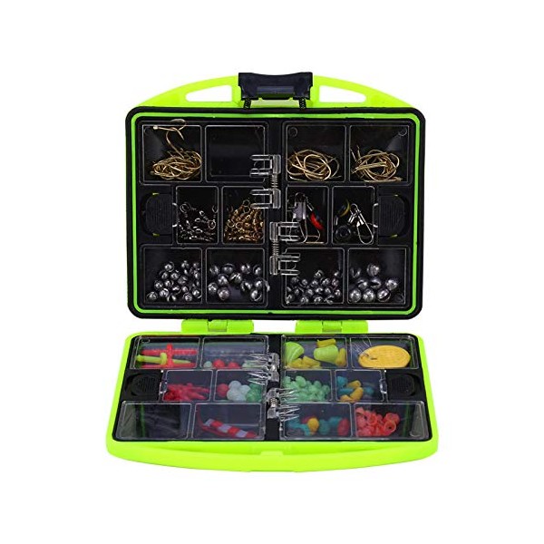 Fishing Tackle Kit, 24 Compartments Fishing Tool Set, Tackle Box,
