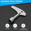 PATIKIL 2pcs Square Spanner Key, Square Utility Service Keys Socket