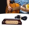 Soundhole Pickup Punching Free Acoustic Guitar Volume Tone Control Instrument