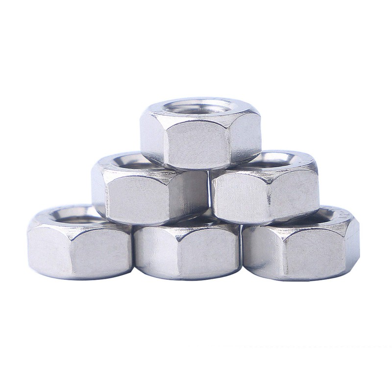 Smartsails 1/4"-20 Stainless Steel Finished Hex Nut, 304 Stainless Steel