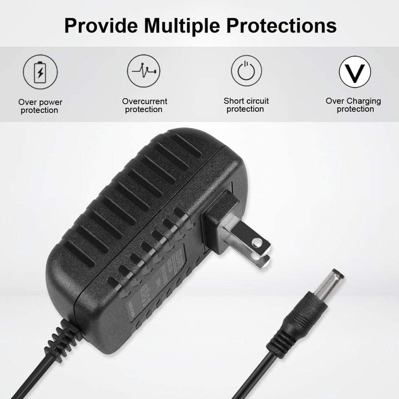 Digipartspower AC Adapter for Nitecore Tiny Monster TM26 QuadRay LED