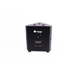 Colorkey, CKU07-2040, Colorkey TrussPar QUAD 3 Black, a lightweight and compact par fixture