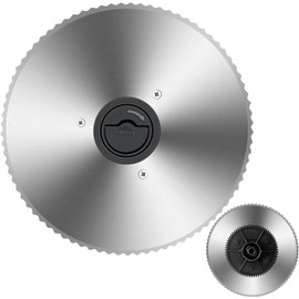 Meat Slicer Blade TOKASS 7.5'' Stainless Steel,Food Slicer Round Blade only for TOKASS Meat Slicer(Serrated blade)
