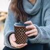 Reusable Insulated Sleeve for Iced Coffee Cup, 3-Pack Coffee Neoprene