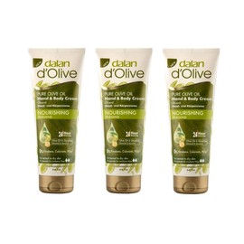 3 x Dalan d'Olive Hand and Body Cream 250 ml