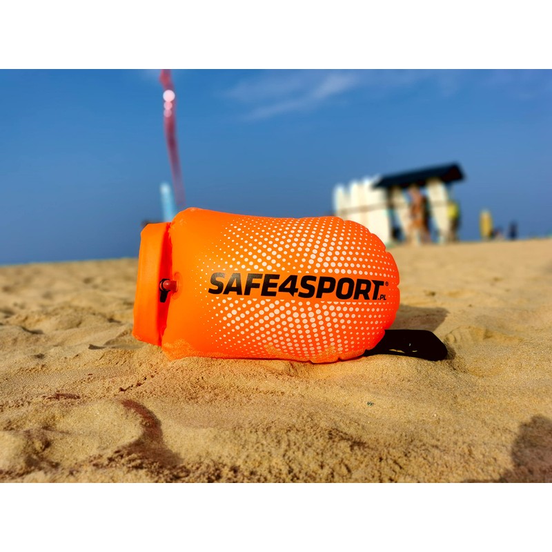 SAFE4SPORT PerfectSwimmer - Inflatable Safety Buoy for Swimming - Swimming