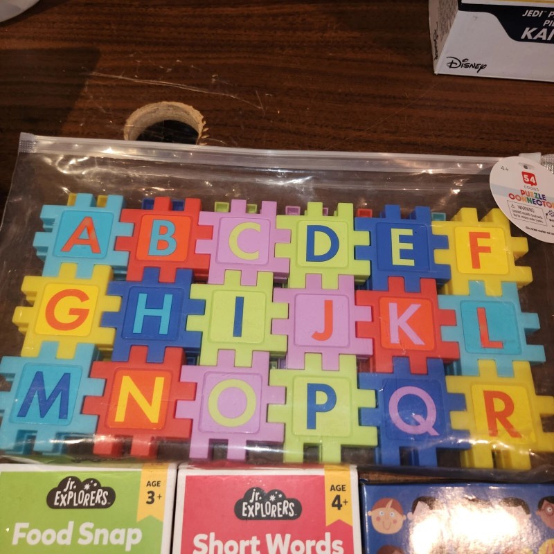 Ankyo Puzzle Connectors Alphabet & Numbers STEM plus sets of
