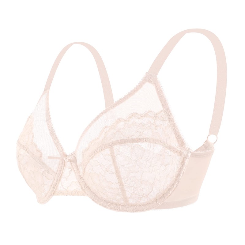 HSIA Minimizer Bras for Women Full Coverage,Underwire Lace Bra for