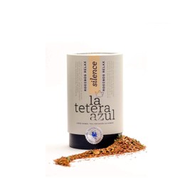 LA TETERA AZUL Premium Rooibos Infusion with Tila, Melissa and Orange Blossom. Relaxing Infusion. Rooibos Relax. Bulk Pot of 115 g for 46 Infusions