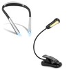 Vekkia Rechargeable Book Light - Includes 6 LED Black Book