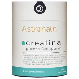 Creatina Monohidratada Creapure® - 100 Porciones, 100% Pura, Hecha en Alemania, Sin Sabor, Solo 1 Ingrediente – Astroonaut