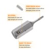 sourcing map 10pcs T5-T40H Torx Screwdriver Bit 1/4" Hex Shank