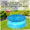 NOLITOY 1PC Round Heat Insulation Pool Cover for Inflatable Pools