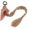 WOONEKY Synthetic Braided Ponytail Extension for Women Realistic Hair for
