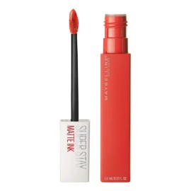 Maybelline SuperStay Matte Ink Labial Líquido, Larga Duración 16 Horas, Alta Pigmentación Sin Transferencia, Aplicador de Precisión en Flecha, Tono 25 Heroine, 5 ml