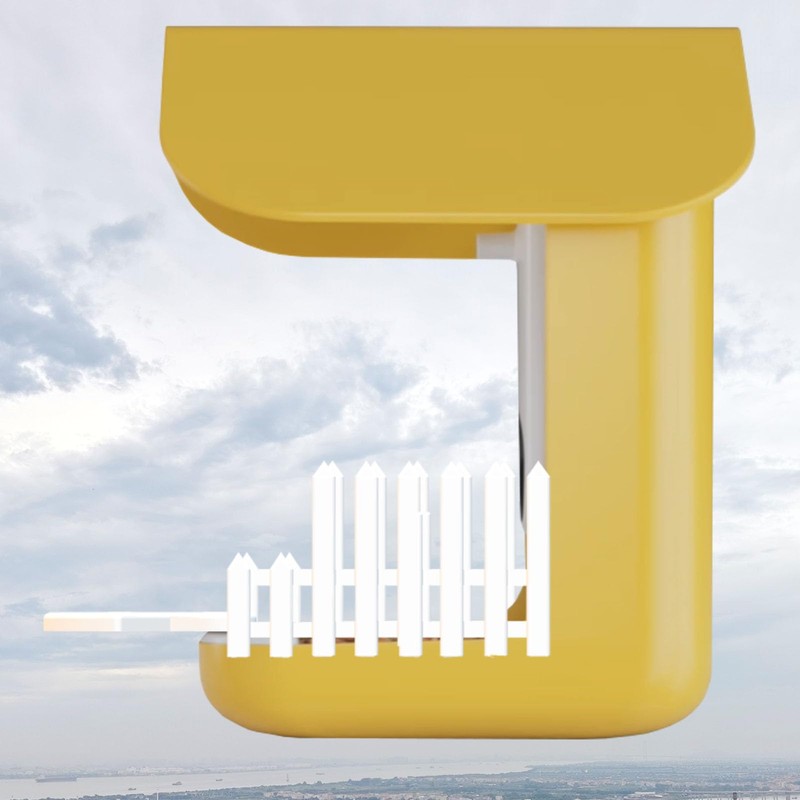 PIAOLGYI Perch and Tall Fence for Bird Buddy Birdfeeder,Accessories Compatible