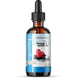 Rauwolfia Drops - Rauvolfia Serpentina Extract | Homeopathic Combination to Support Blood Circulation and Heart Health – 2 fl. oz
