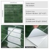 DEWOO Peel and Stick Subway Backsplash Green Kitchen Bathroom Rectangle