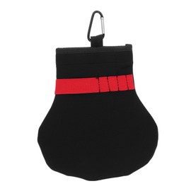 Gatuida Golf Tee Organizer Pouch with Hook Portable Golf Ball Accessories Storage Bag Compact Versatile Storage for Tees Gloves and Tools for Men and Women