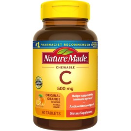 Nature Made SM Nature Made Chewable Vitamin C 500 mg - 60ct