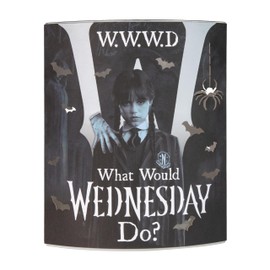 Wednesday Mood Lamp Plastic Black Normal