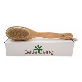 Belle Being Pincel Seco Para La Celulitis Y Drenaje Linfático. Cepillado