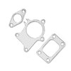 38mm/1.5in Gasket 5Bolt Downpipe Combo Kit Fitting for T3/T4 Turbocharger