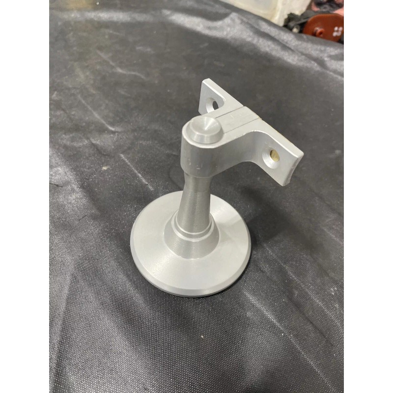 Carlstadt NOS Julius Blum Carlstadt Hand Railing Brushed Aluminum Wall