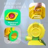 CoMiracle Air Blowers, 480 W Inflatable Bounce House Air Blower,