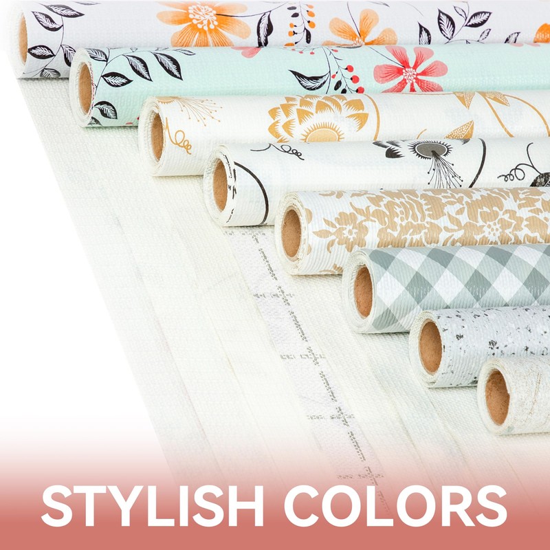 RAY STAR Shelf Liner, 18 Inch x 8 Feet Non