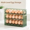 Large Egg Storage Box for Refrigerator – Transparent Egg Organizer