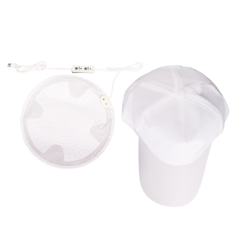 Laser Hair Growth Helmet Red LED Scalp Care Painless Full