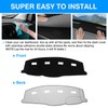Autorder Dashboard Cover Mat for 2006-2008 Dodge Ram 1500 2500