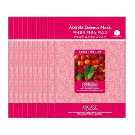 100매아세로라 수분 영양공급 에센스 마스크팩 100 Sheets Acerola Hydrating Nutrient Supply Essence Mask Pack