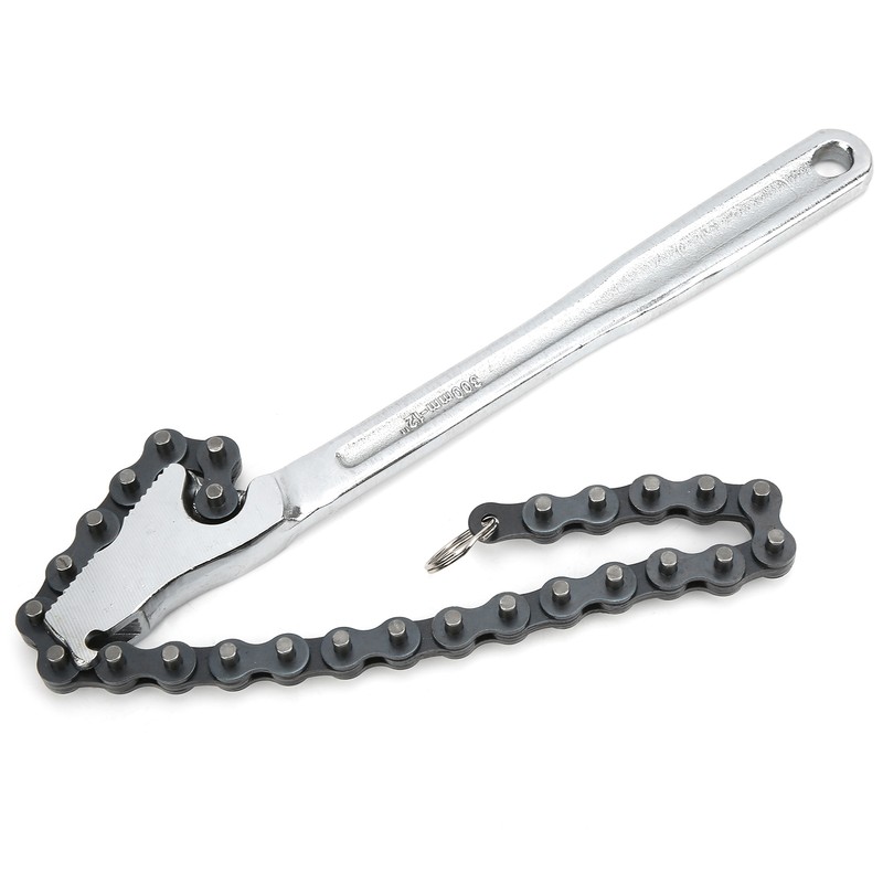 Chain Wrench High Hardness Surface Polished ChromePlated Chrome Vanadium Steel