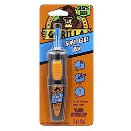 Gorilla High Strength Super Glue Pen 5.5 gm - Case of: 6;6